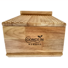 CONCERN 康生健康科技 橡木實木多功能養生拉筋板, 原木色