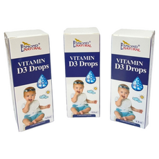 ESMOND NATURAL 愛司盟 貝維D液 4.8ml 嬰幼兒維生素D滴劑, 3瓶