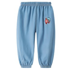 MARVEL 漫威 CAPTAIN AMERICA 美國隊長 兒童款 冰絲牛仔褲, 120cm