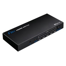 DigiSun 得揚 4K2K HDMI 五進一出切換器 163 x 70 x 20mm 315g, 黑色, 1台