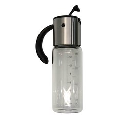 SHIMOYAMA 高硼矽玻璃自動開合油壺 黑色, 350ml, 1個