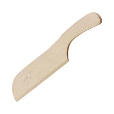 EXCELSA Realwood櫸木起司刀，刀刃長17.3公分，總長30公分，曲線好施力握把, 1個