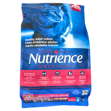 Nutrience 田園糧系列 全齡貓用 室內化毛配方乾飼料, 雞肉 + 田園蔬果, 5kg, 1袋