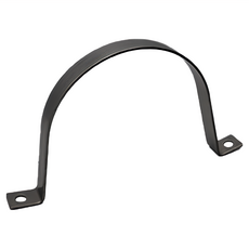 新多多小舖 加厚白鐵雙邊管夾 6吋 304不鏽鋼, 1個