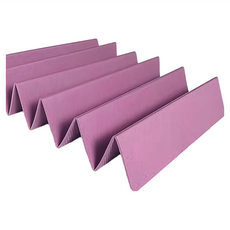 三次方 12折摺疊瑜珈墊 FA039 183 x 61 x 0.6cm 木槿紫, 1個