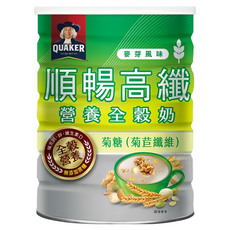 QUAKER 桂格 順暢高纖營養全穀奶, 600g, 1罐