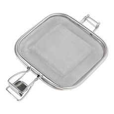 Cooksy 日式快速早餐三明治壓模器 25 x 16.5 x 3.5cm, 快速製作美味早餐, 1個, 不鏽鋼色