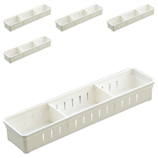 小麥購物 日式桌面抽屜收納盒 C404 小款 隔板 75g, 5個