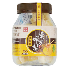 自然原素 漢方蜂梨潤喉糖, 180g, 1罐