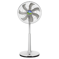 HERAN 禾聯 16吋奈米銀抑菌DC風扇 灰色, HDF-16AH76G