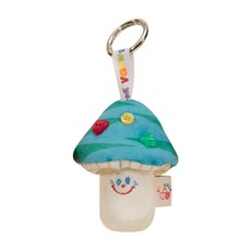 Vanwalk 出走 彩虹微笑蘑菇吊飾 K330, 搗蛋小藍, 1個, 9cm