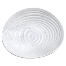 JUST HOME 星隱羅紋沙拉碗 21公分 陶瓷材質 安全無毒, 0057-17, 1個