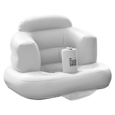 NATURE LOVE MERE 嬰兒充氣沙發, 兒童專用座椅，舒適平穩安全，內置氣泵，輕鬆充氣, 灰色