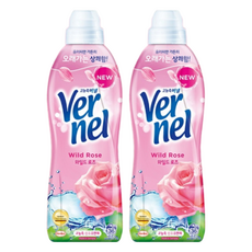 Vernel 高濃縮衣物柔軟精 Wild Rose, 900ml, 2瓶