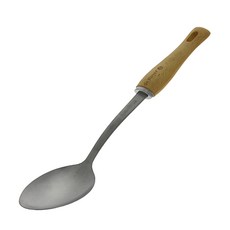 de Buyer 畢耶 蜂蠟木柄系列 調理長匙, 單色, 1個