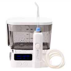 DALE 達樂 旅行/居家兩用充電式沖牙機 DL-5004 附手提包 10段可調, 混和顏色