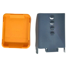 FANCY LIFE 擴展垃圾桶 0.27kg 1個, 藍黃色