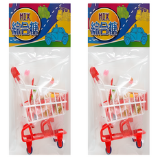 超市購物車 MIX綜合糖, 70g, 2袋