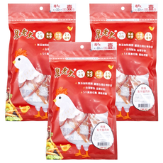 雞老大 犬用零食 照燒黃金腿肉絲 100g, 3包