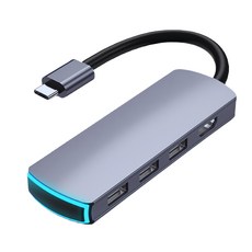 CorPro 核心聯環 6合1 超極速4K高規傳輸HUB Type-C, 支援HDMI, 1個, 單色