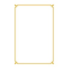 信封製造商豬尾證書紙 A4 180g 100p, 金箔, 100張