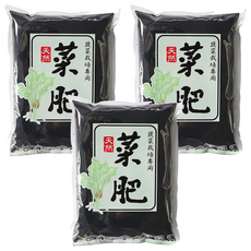 翠筠 天然菜肥 蔬菜栽培專用, 700g, 3包