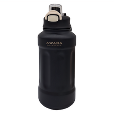 AWANA 手提彈蓋隨手瓶 AH-1000 10 x 26cm, 黑色, 1L, 1個