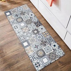 半島良品 PVC防油防水皮革地墊, 巴洛克風情, 1件