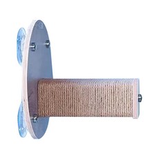 JoyCat 吸盤貓窩 短立柱 1.4kg, 1個, 淺咖色