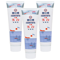 SUNRANA 姍拉娜 雙層美白洗面露 增量20%, 120g, 3件