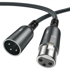CODEWAY XLR 卡農麥克風線 專業音響傳輸線 10m, 單一商品, 1條
