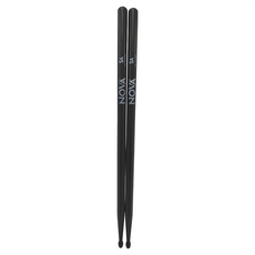 Vic Firth Nova 5A鼓棒 黑色 - 美國製專業鼓棒, 長40.6 x 直徑1.4cm, 1組