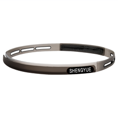 Nopeasti 諾比 運動彈力矽膠防汗頭帶 瑜伽/跑步 排汗止滑, 黑色, 1個