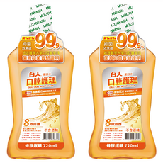 T.KI 白人 蜂膠護齦漱口水 720ml, 2瓶