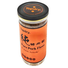 TOPDRY 頂級乾燥 純豬肉鬆, 120g, 1罐