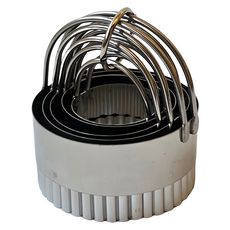 Hesii ST有牙菜頭模, 5個, 單一顏色