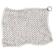 Petromax Chain Mail Cleaner 不鏽鋼潔鍋鏈網 Scrub-XL 約206 g, 大(20 x 20cm), 1個