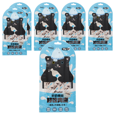 Catfeet 艾比最愛 羊奶機能肉泥 貓零食, 60g, 鮪魚+牛磺酸+化毛, 6袋