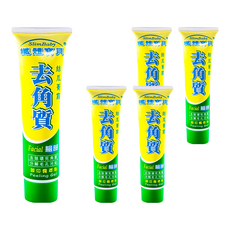纖體寶貝 SlimBaby 臉部去角質凝露，含絲瓜蘆薈萃取, 100g, 5條