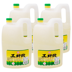 KONG YEN 工研 酢 穀物釀造 酸度4.5%以上, 5L, 4桶