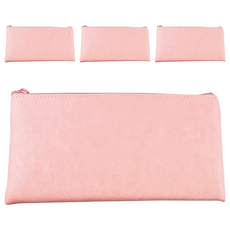 conifer 綠的事務 慢遊篇章 微醺系列 化妝品/生活小物收納包 婉約粉 皮革質感 輕巧便攜, 4個