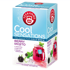 TEEKANNE 恬康樂 Cool Sensations冷泡茶 莓果特調茶, 2.5g, 18個裝, 1組