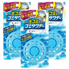 小林製藥 垃圾桶除臭貼 2.7ml, 淡薄清香, 消除異味, 五種香氣, 3個