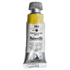 MaIMeRI 美利 管狀水彩 中調鉻黃, 12ml, 1色