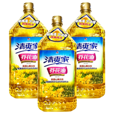 統一 清爽家芥花油 非基因改造原料, 2L, 3瓶