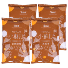 室翲香 小蘇打, 清潔專用, 中和酸性污垢，清潔真諦, 1kg, 4包