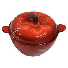 JMT 鑄鐵琺瑯番茄鍋, 18.5cm, 紅色, 1個