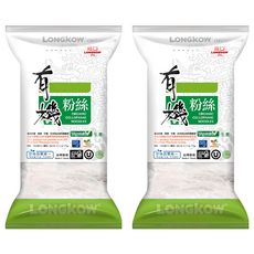 龍口 有機粉絲 有機馬鈴薯澱粉 有機綠豆澱粉 全素 台灣製造, 175g, 2包