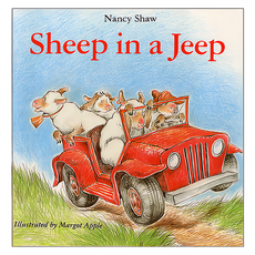JY books 歌唱繪本 Sheep in a Jeep Set, Houghton Mifflin