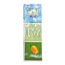 小麥購物 廚房防油壁紙 G424 美味蔬果 草綠色 50g, 6個